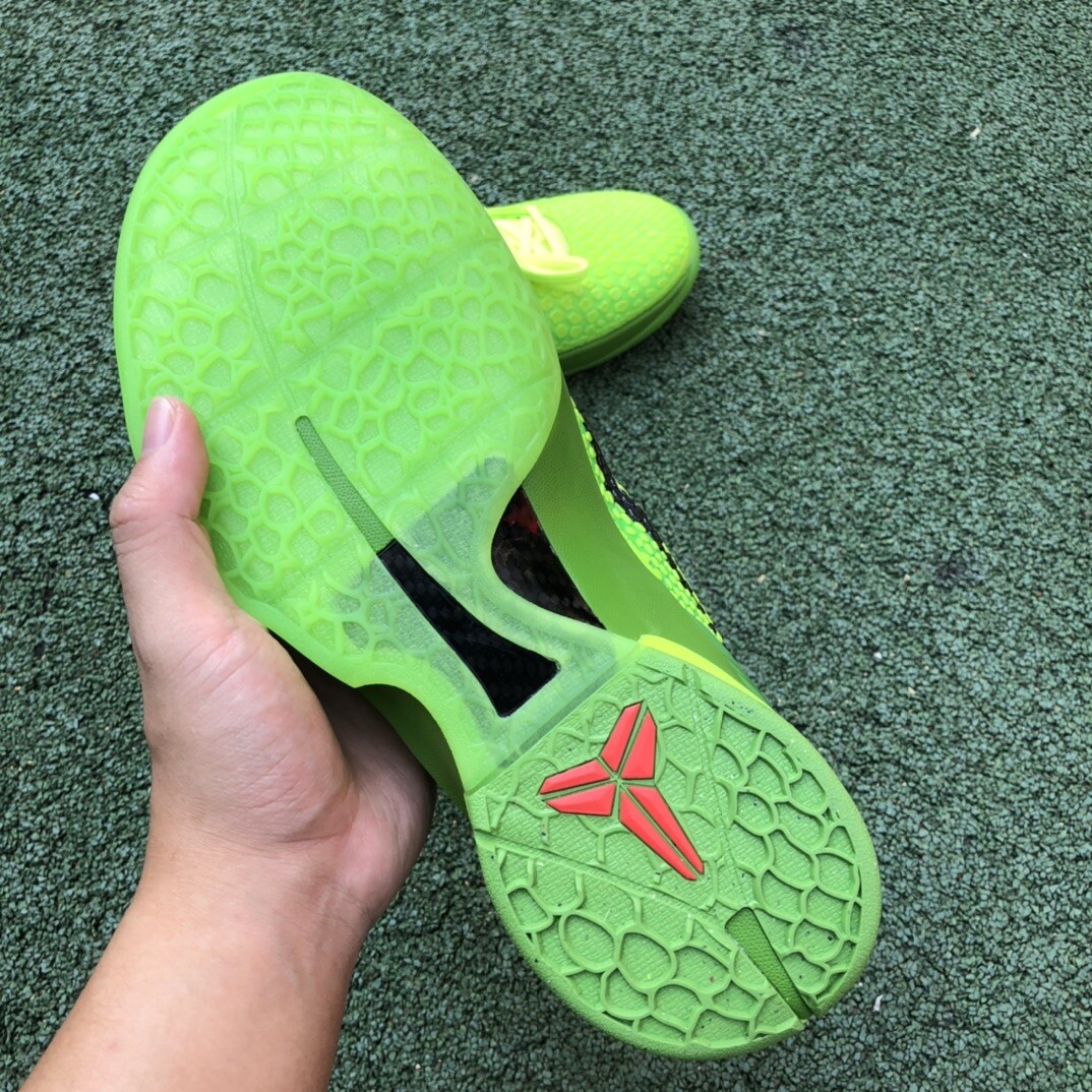 New NK Zoom Kobe 6 Protro Low Grinch CW2190-300 Mens Athletic Shoes Authentic