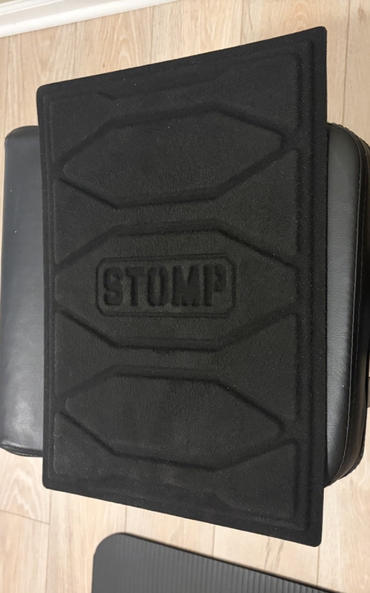 STOMP Athletics: Reusable Mini Traction Mat for Volleyball Basketball Shoes