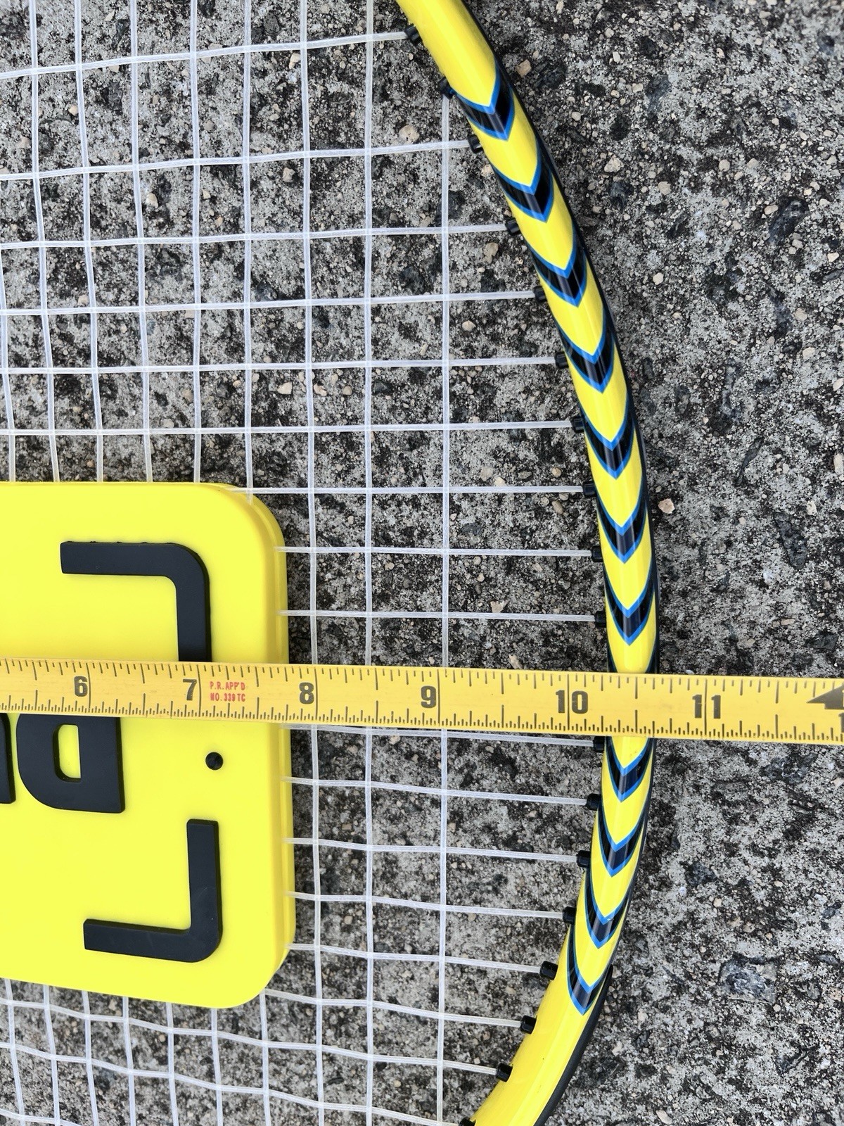 Dribbleup | Smart Tennis Racket 27 Inches Yellow TF/04/24