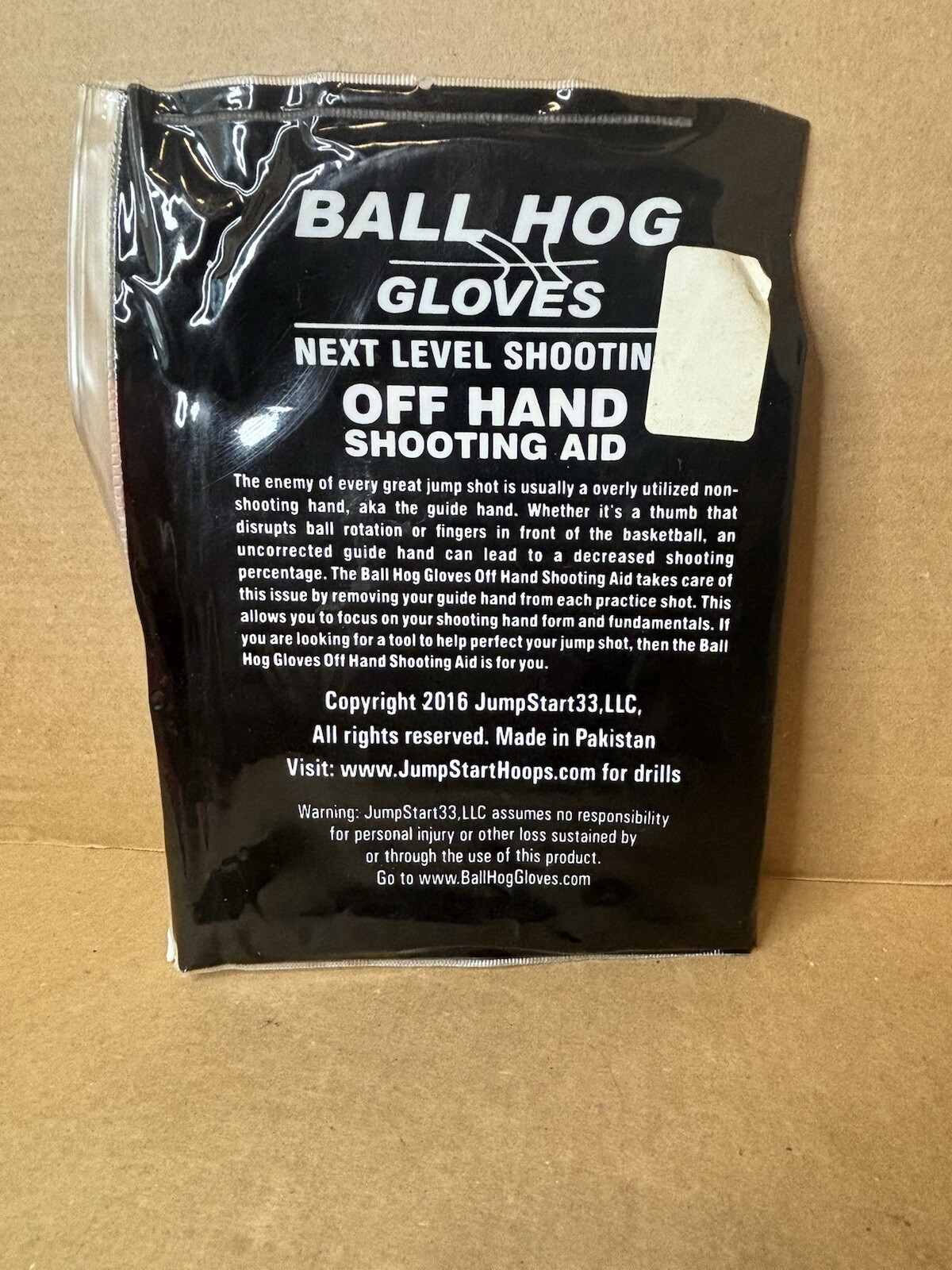 Ball Hog Off Hand Shooting Aid Smooth Shooter – Shot Training Aid – Open Box