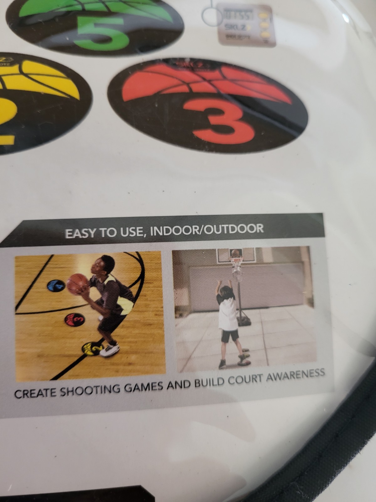 SKLZ Shot Spotz Game Set Basketball Training Markers & Digital Timer