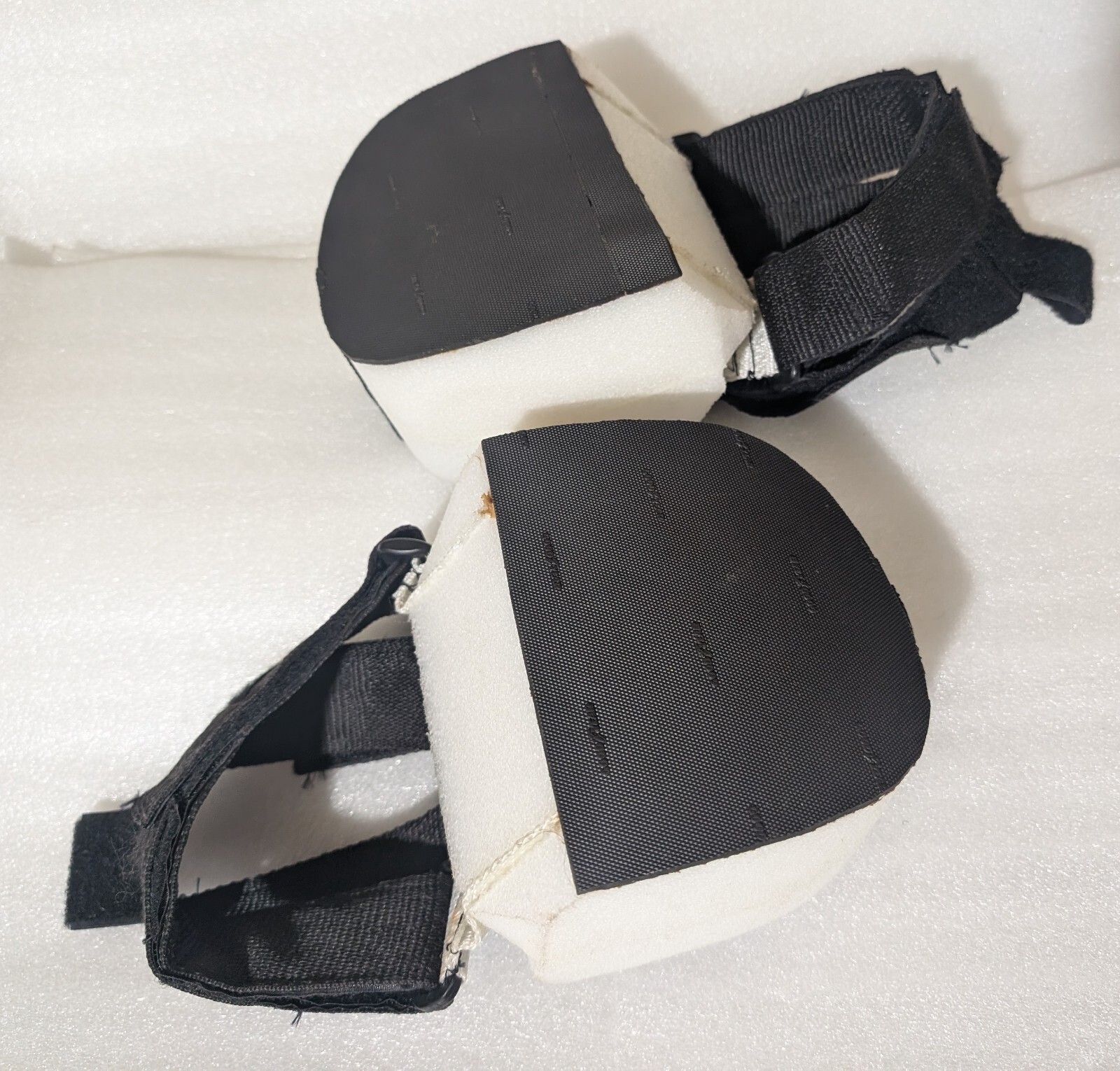 Jumpsoles AS IS – COLLECT RARE White Version Jump Sole Platform Strap Shoe Vtg