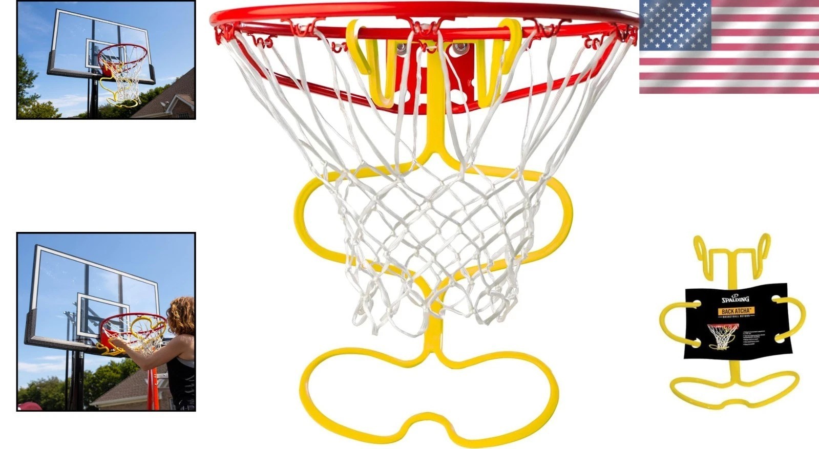Back Atcha Basketball Training Aid – Efficient Ball Return for Solo Practice
