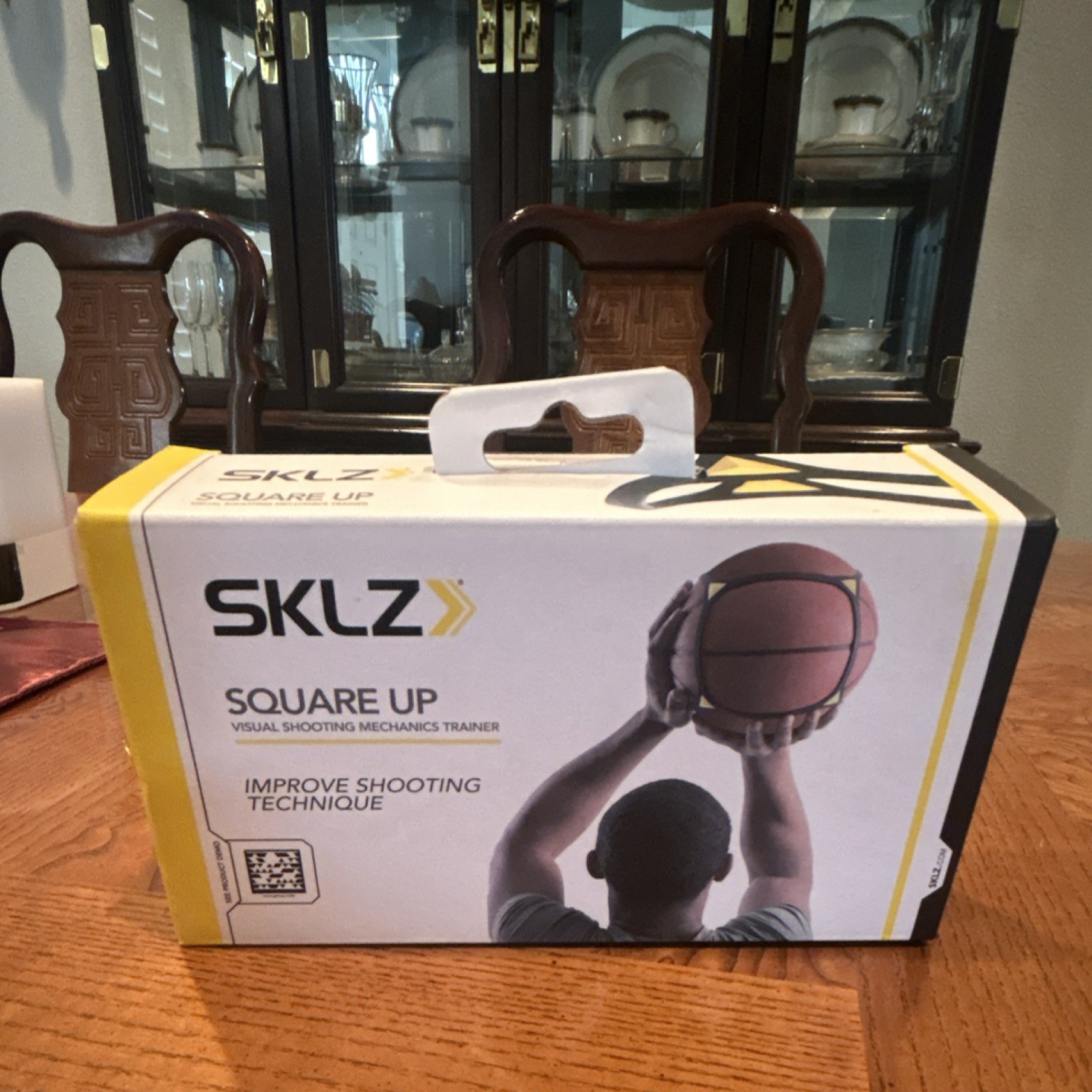 SKLZ Square Up Visual Shooting Trainer for Basketball Portable Indoor/Outdoor