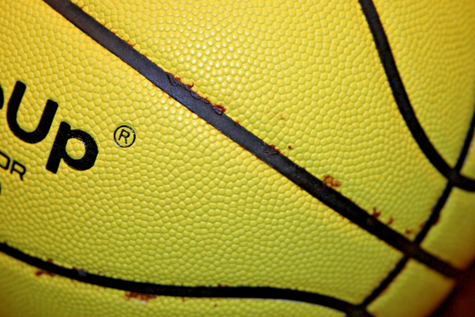 Dribble Up Yellow Smart Basketball Junior Size Indoor/Outdoor Ball Only