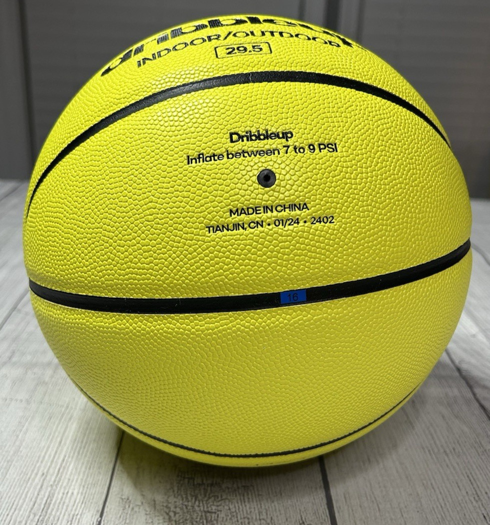 Dribble Up Smart Basketball Official Size Indoor Outdoor 29.5 Basketball
