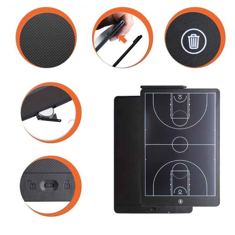 Clear Display Electronic Basketball Strategy Board Football Coaching Board