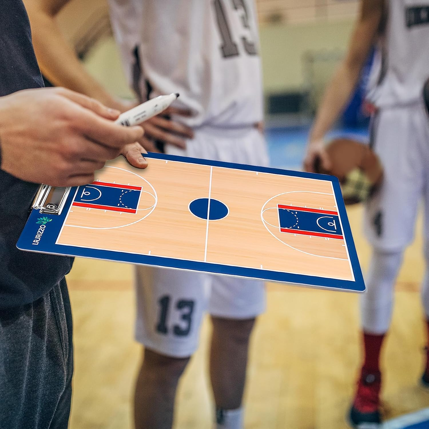 Basketball Dry Erase Coaches Clipboard, Basketball Clipboard for Coaches Double-
