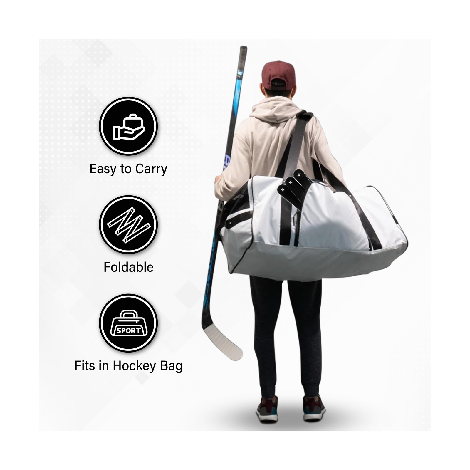 The Snake Trainer – Lightweight Stickhandling Training Tool – Hockey Training…