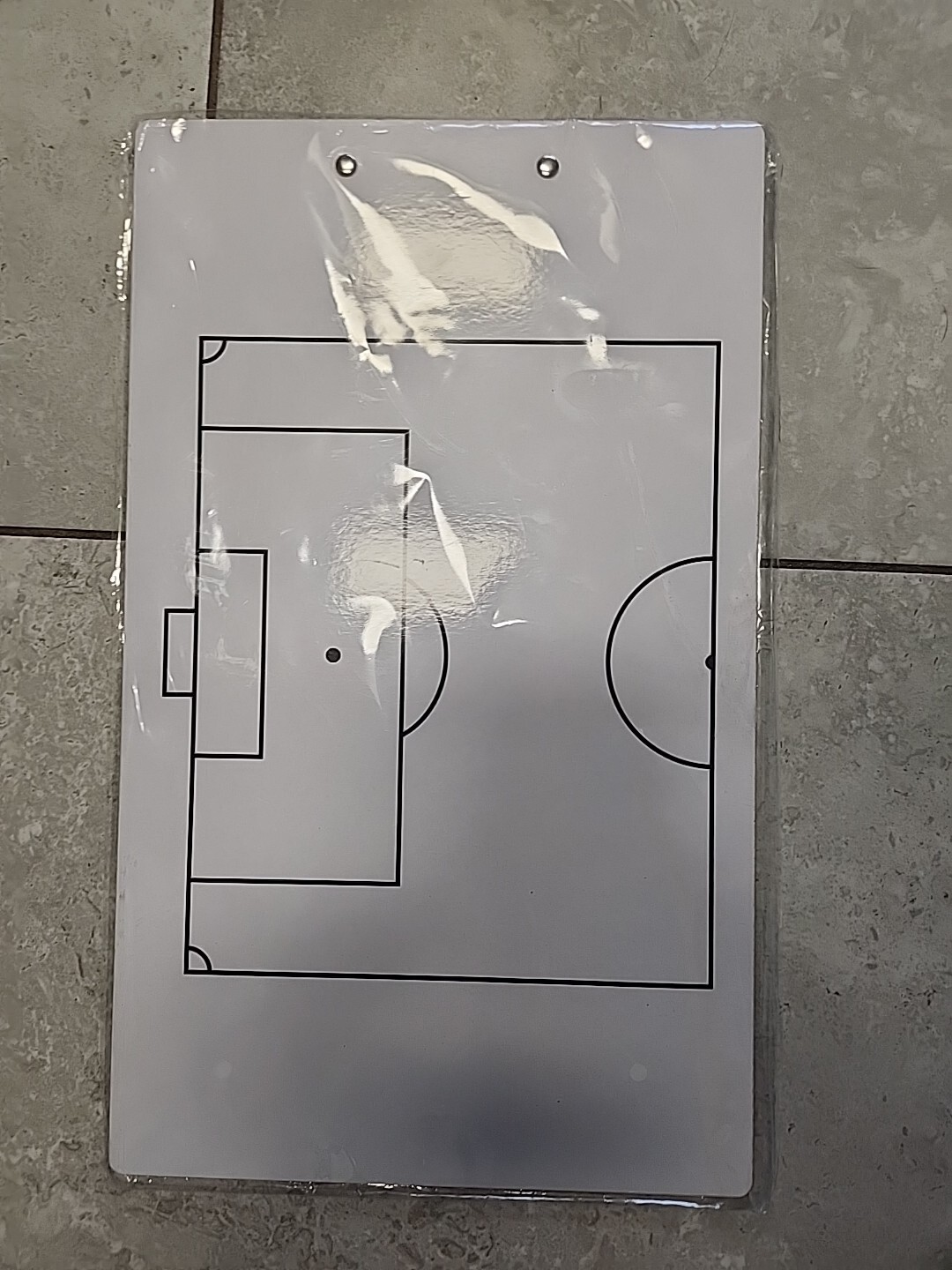 Murray Sporting Goods Dry-Erase Double Sided Basketball Marker Board Clipboard