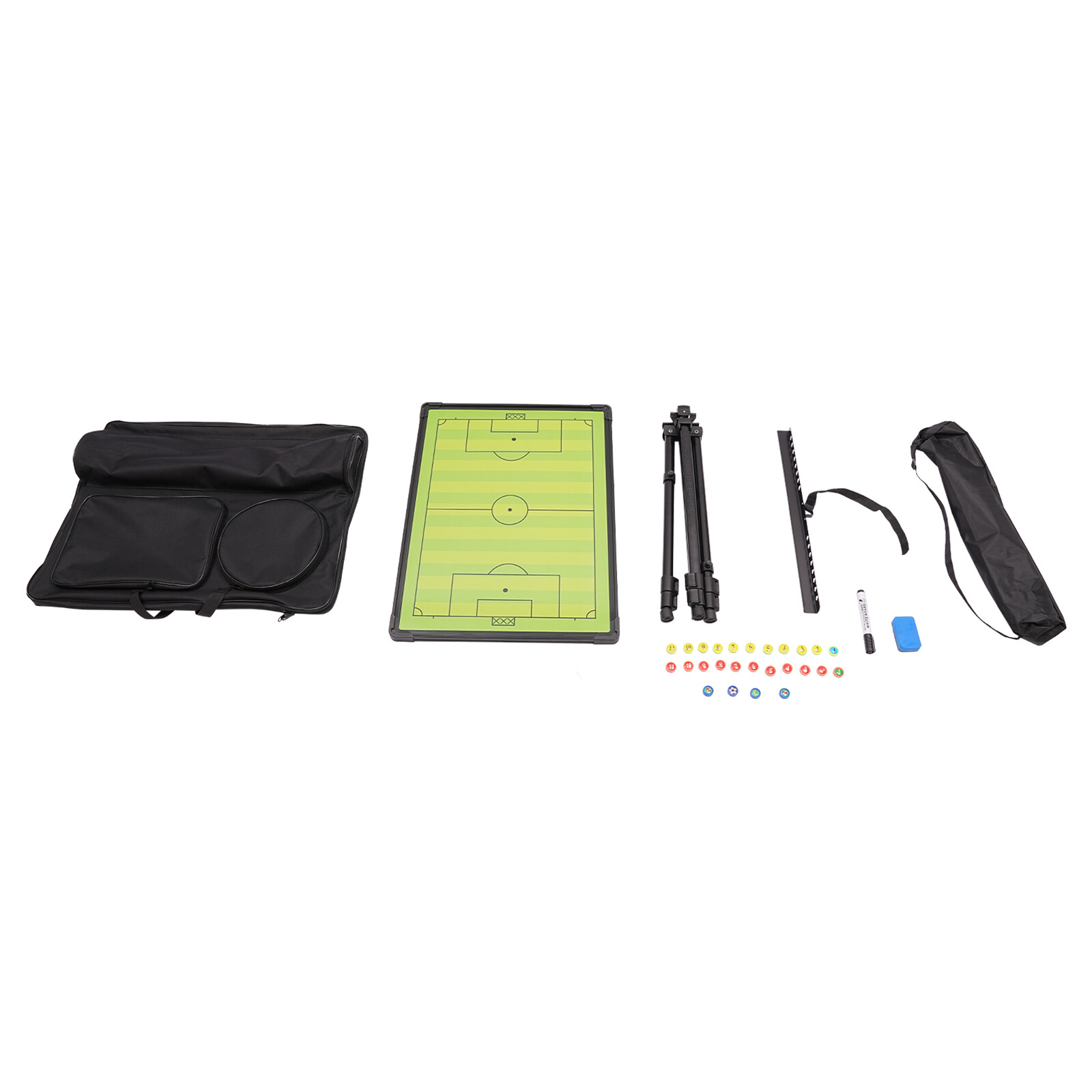 Portable Magnetic Tactical Display Board for Soccer Coaching with Stand