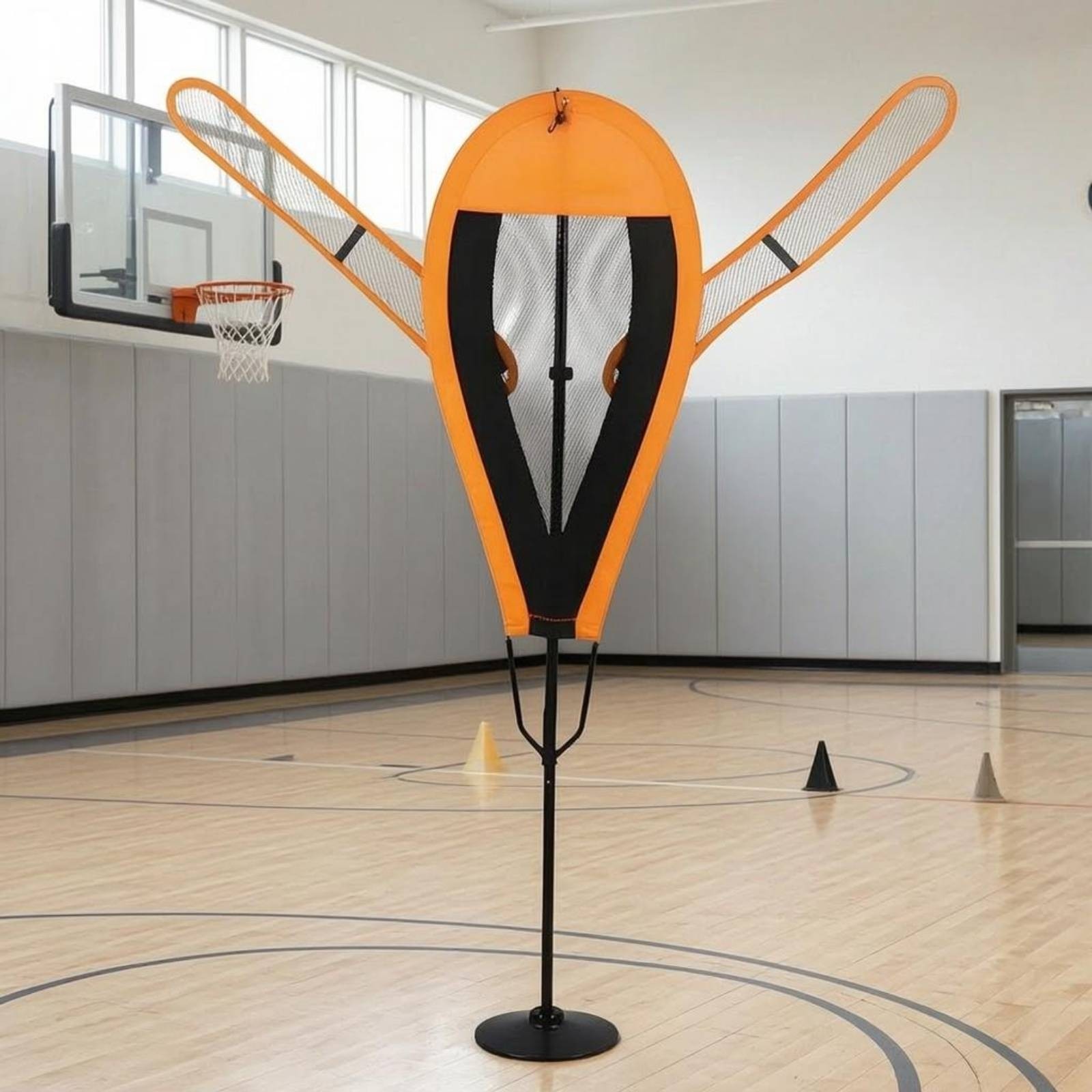 Adjustable Court Sport Defensive Mannequin Moveable Arms Guarding Mannequin