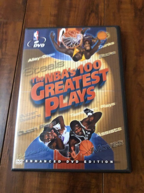 The NBA 100 Greatest Plays Basketball DVD
