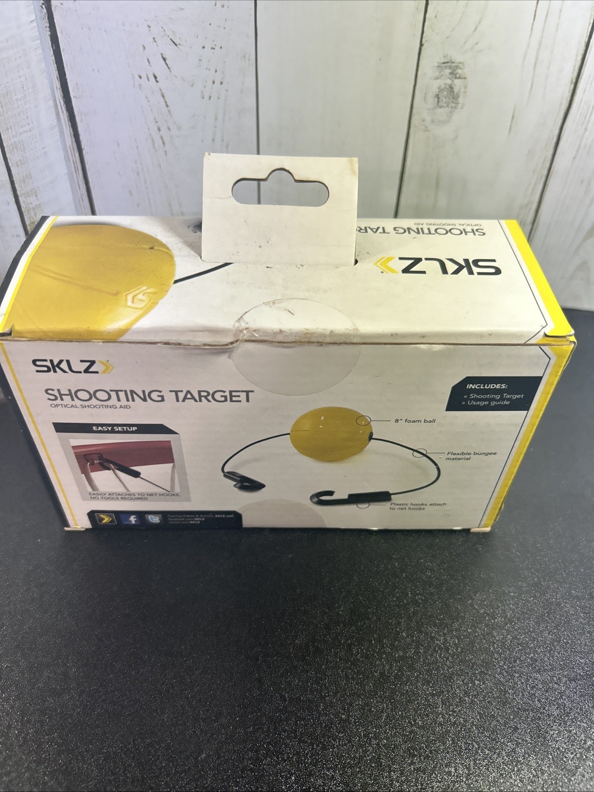 SKLZ Basketball Shooting Target – Black/Yellow NIB