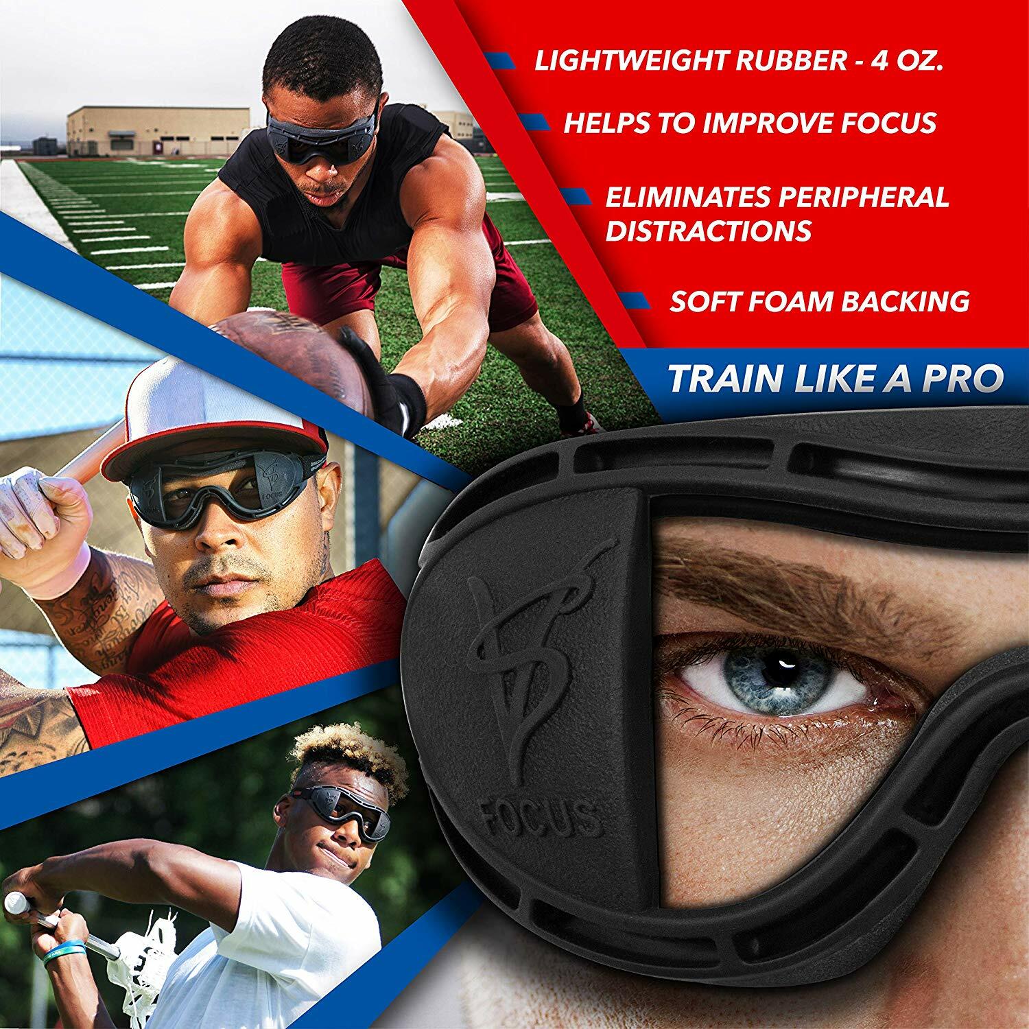 Swivel Vision Sport Goggles TRAINING AID Glasses Baseball Basketball Equipment