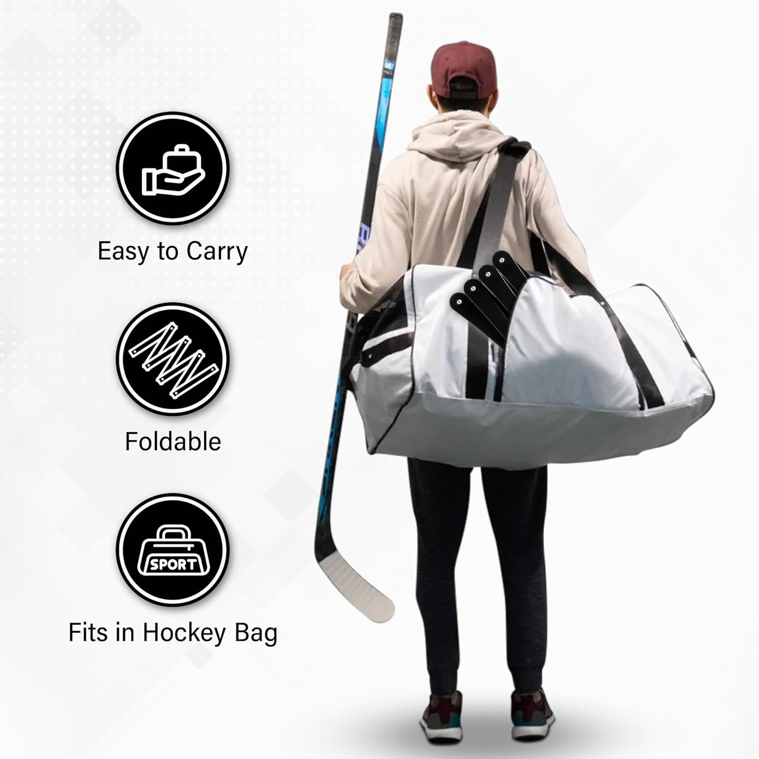 The Snake Trainer – Lightweight Stickhandling Training Tool – Hockey Training Eq
