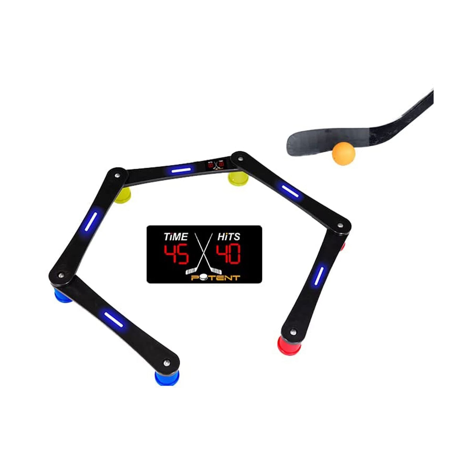 Potent Hockey Training Equipment – Digital Stickhandling Trainer – Portable S…