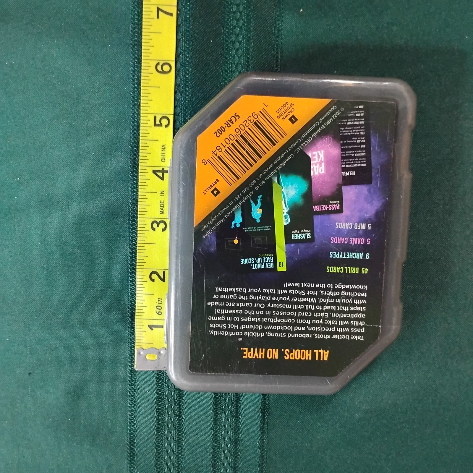 Hot Shots Basketball Drill Cards Deck for Training Skill Development – R