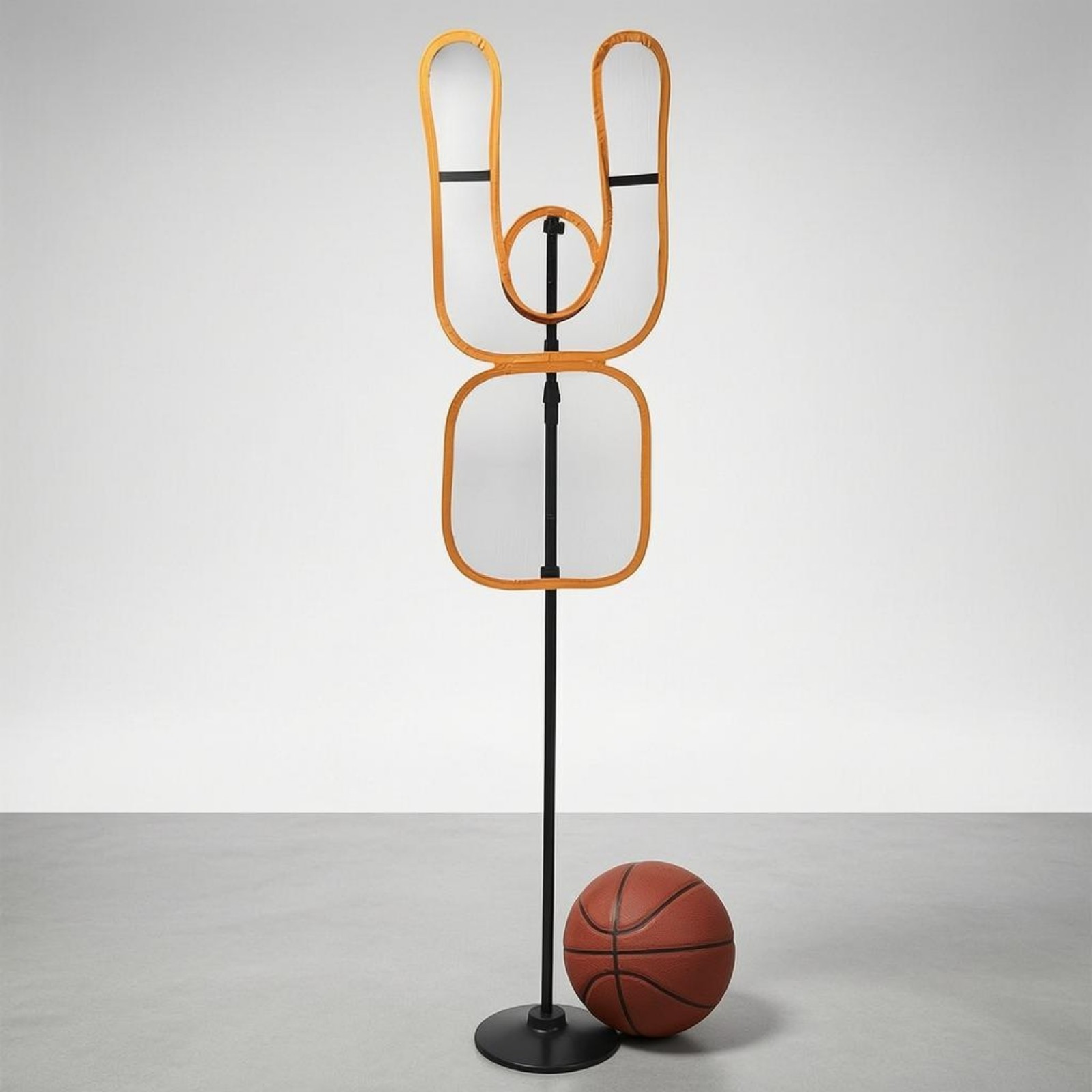 Court Training Training Mannequin Dribbling Practice Opposition Training