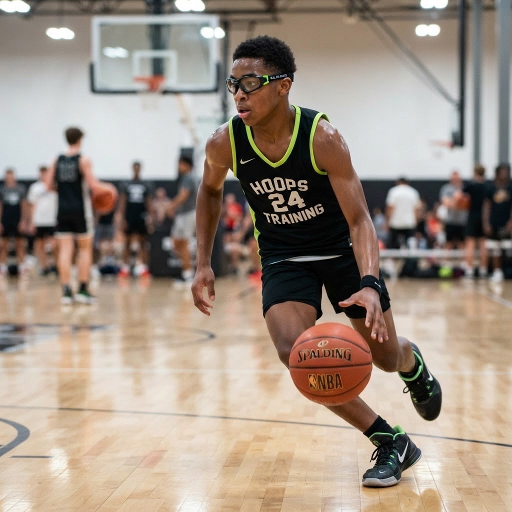 Basketball+Dribbling+Training+Glasses+Anti-Glare+Ball+Handling+Trainer+Goggles