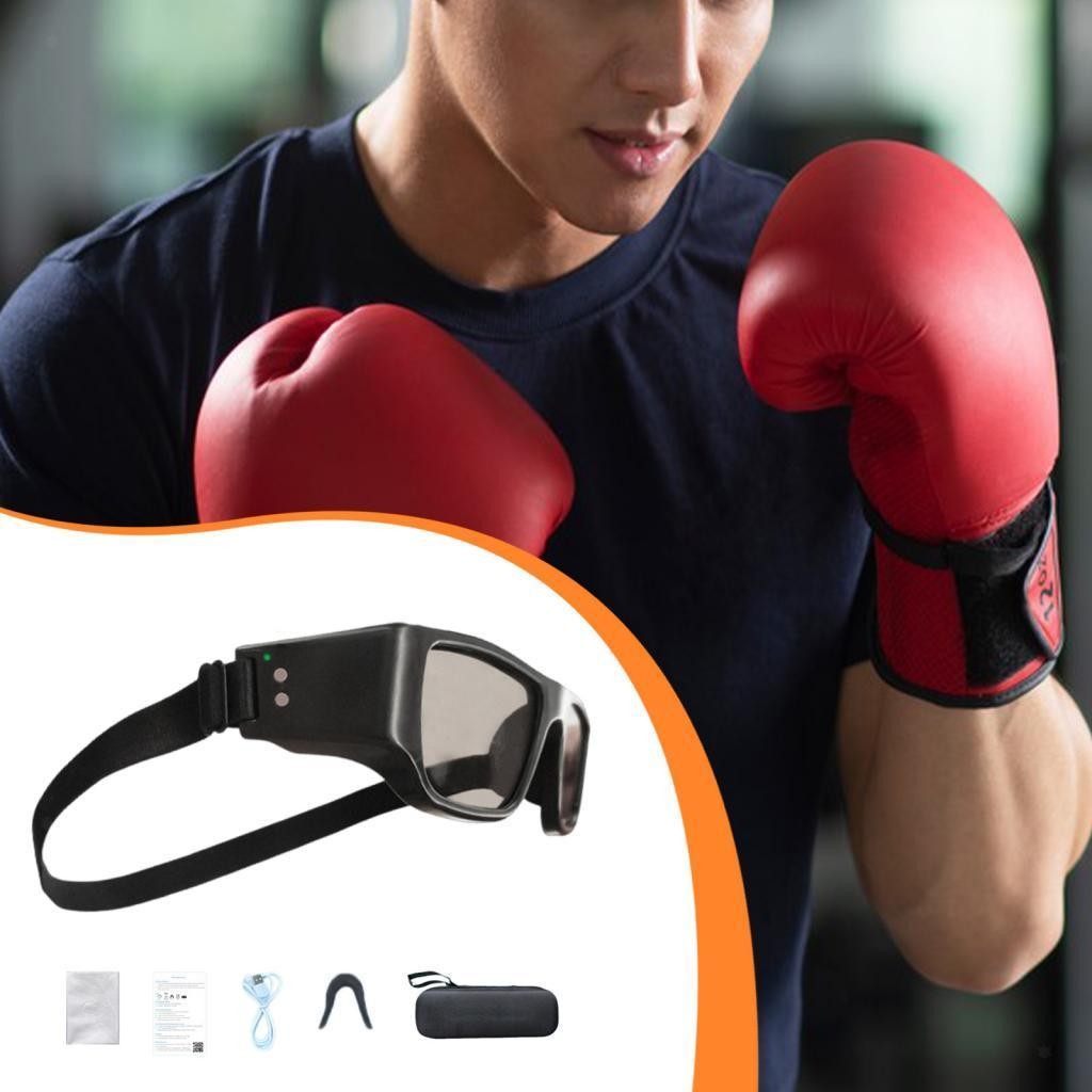 Vision Training Strobe Glasses Professional Rechargeable Dribbling Goggles