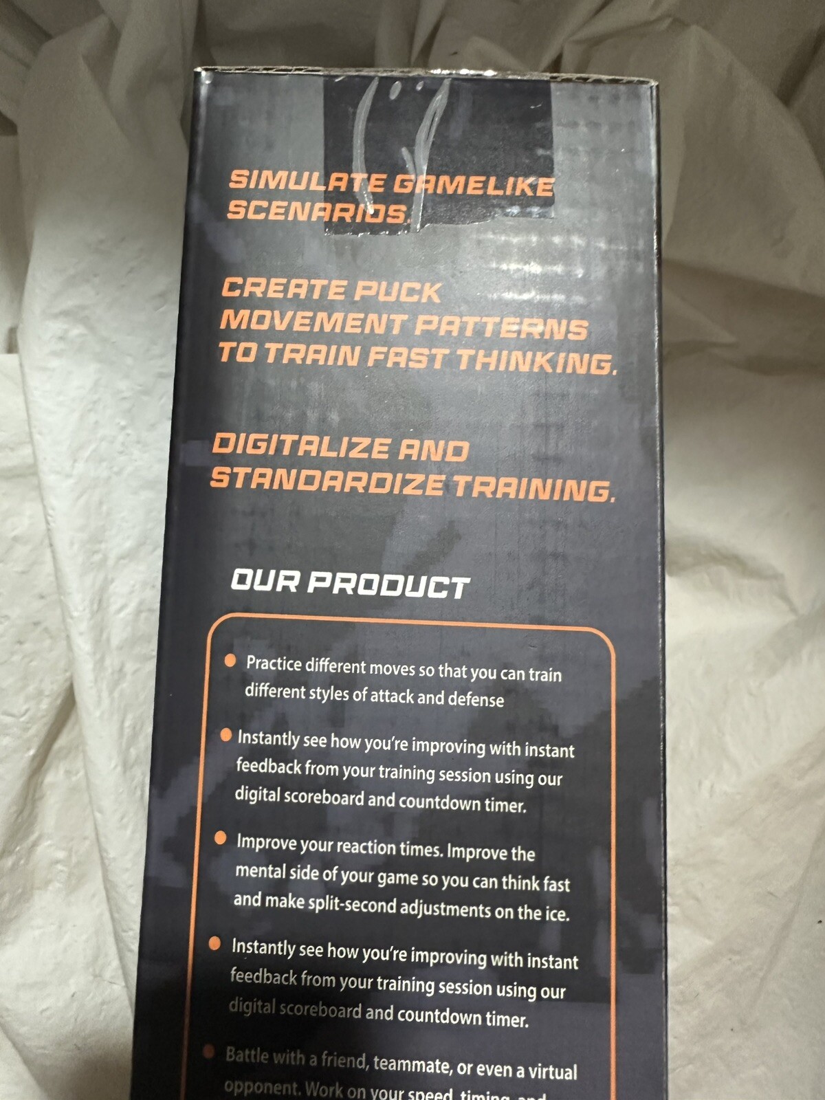 Potent Hockey Training Equipment – Digital Stickhandling Trainer – Portable Ge1