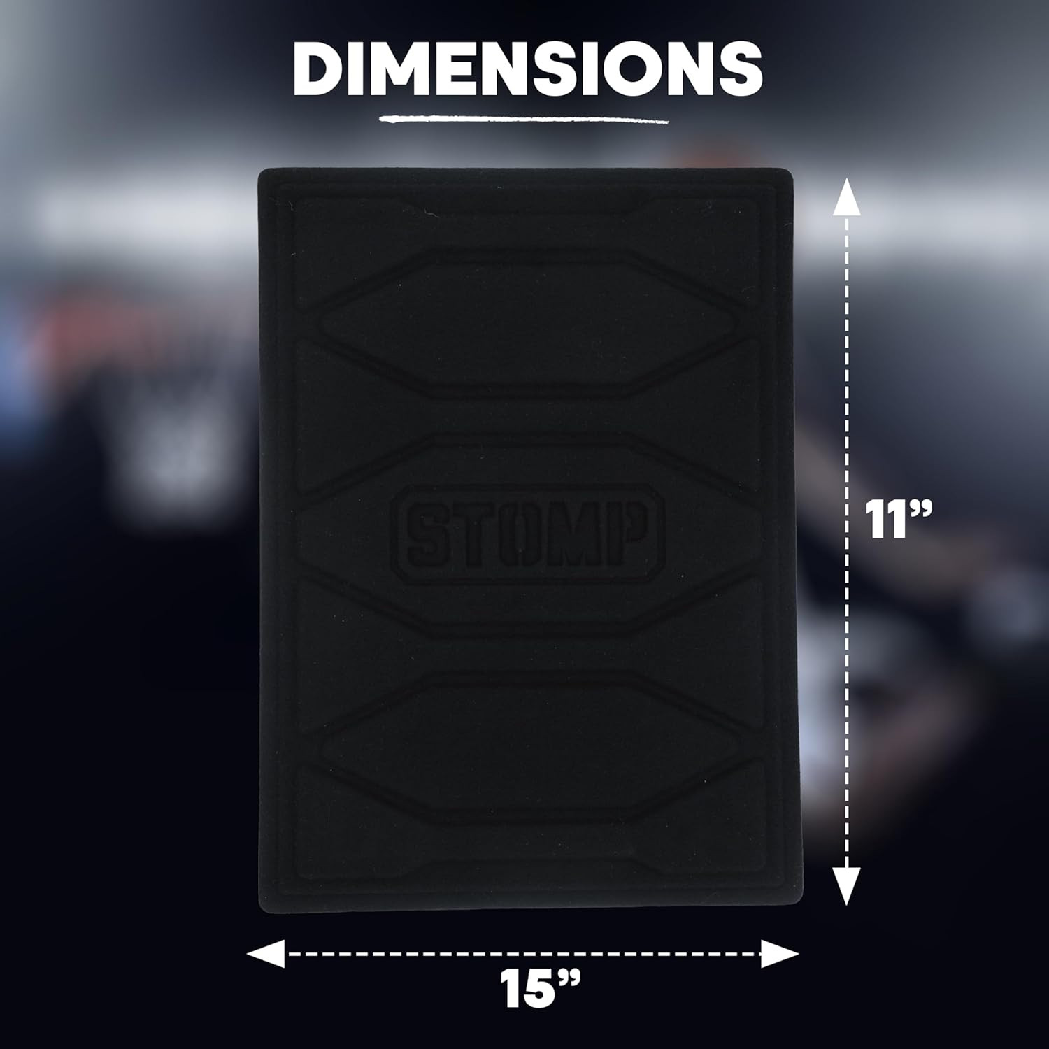 Athletics 2-Pack Non-Slip Traction Mats for Basketball & Volleyball Shoes