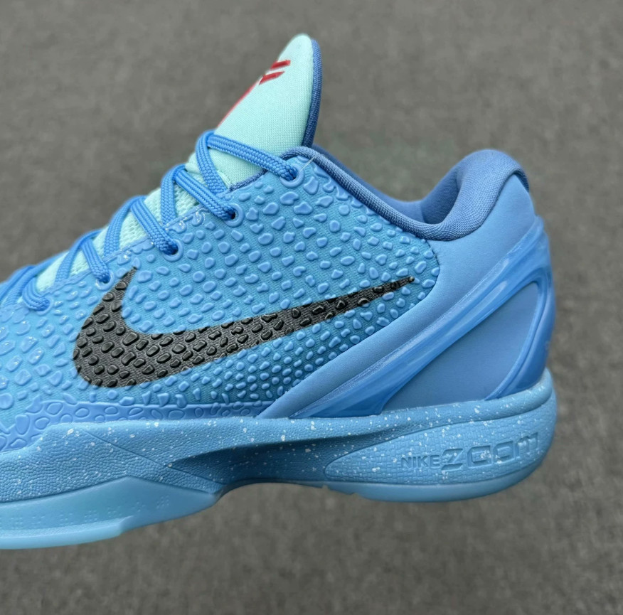 Zoom Kobe 6 Protro Blue PE 2023-100 Men Women Authentic Sneakers