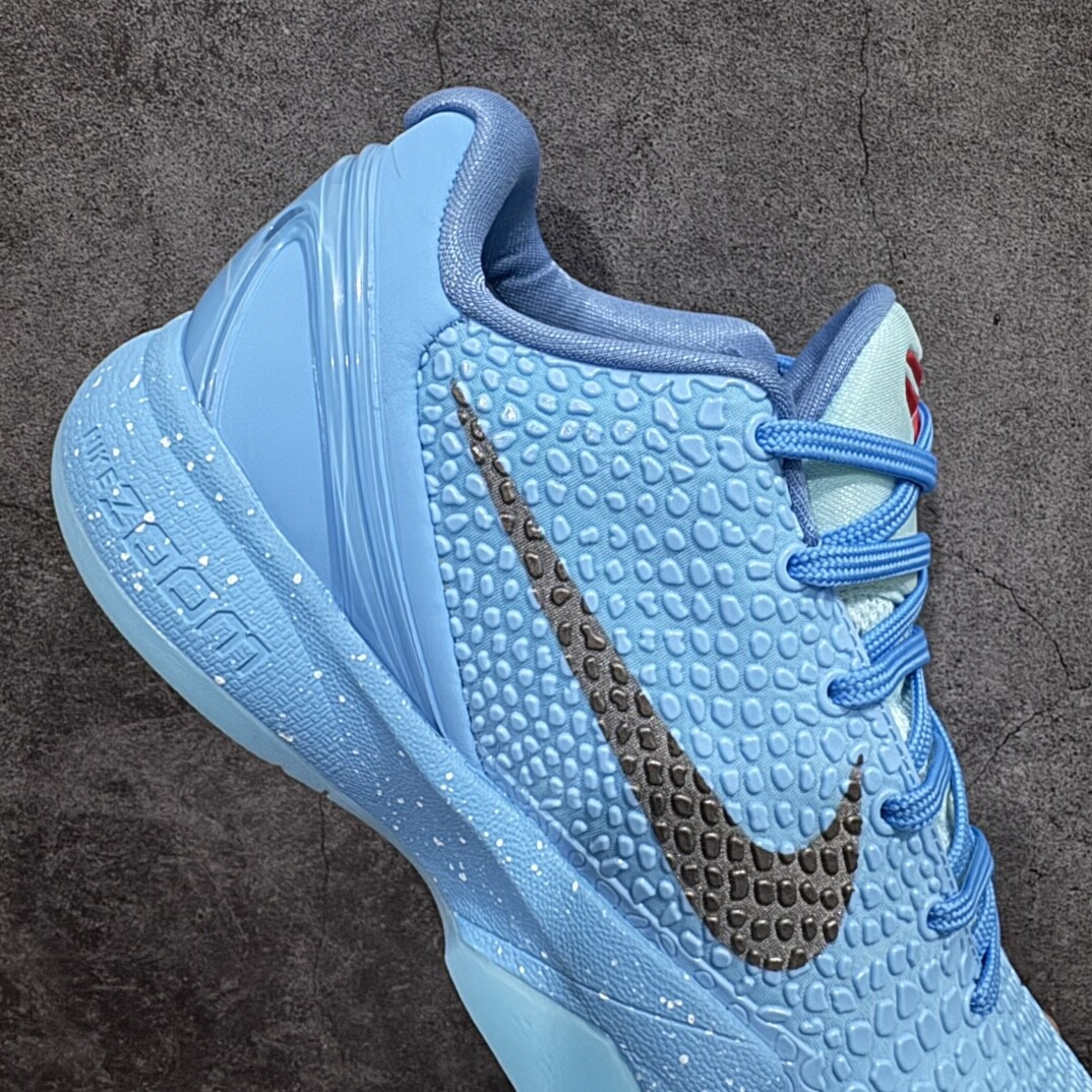 New NK Zoom Kobe 6 Protro Blue PE2023-100 Mens Womens Athletic Shoes Authentic