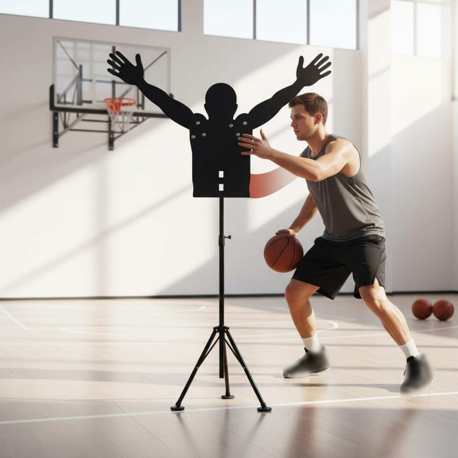 Court Opponent Mannequin Counter-Interference Protective Practice Mannequin
