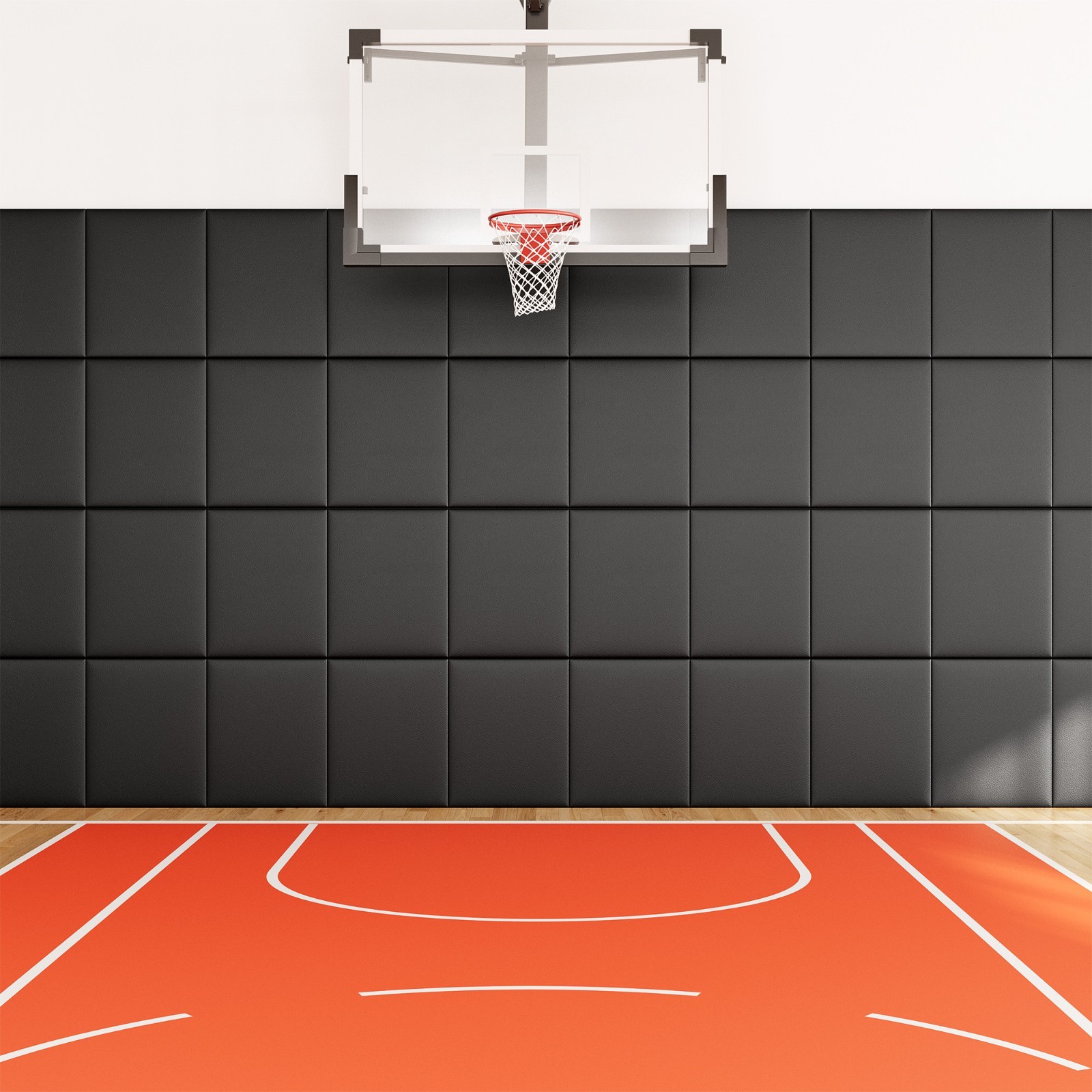2″ Thick Gym Wall Padding,Foam Protection Pad for Gym Basketball-Court Garage