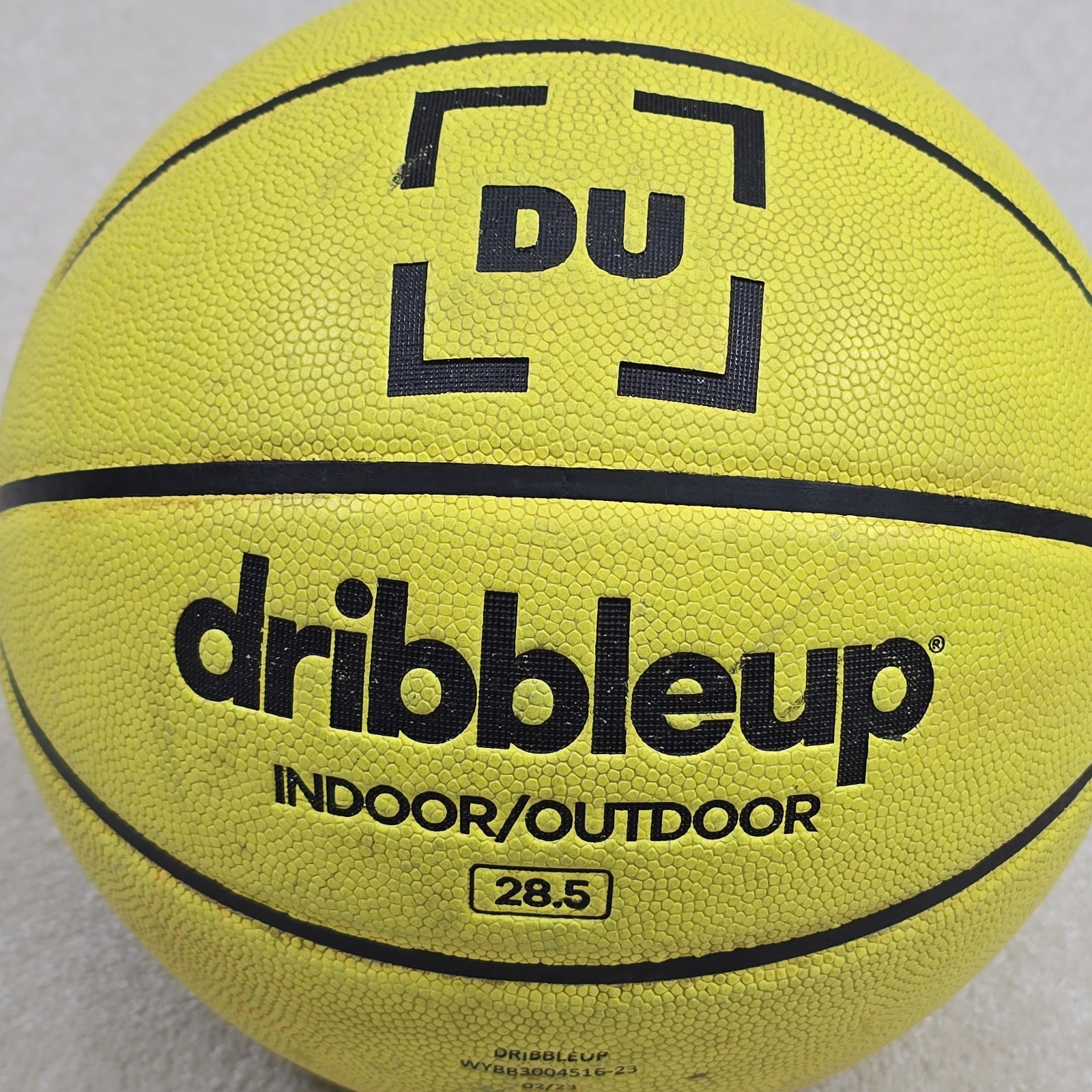 Dribble Up Smart Basketball Official Womens Size Indoor Outdoor 28.5 Basketball