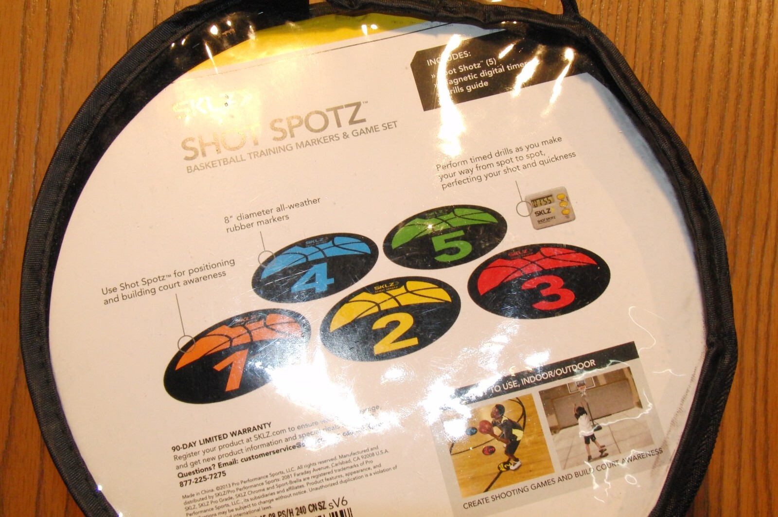 SKLZ Shot Spotz Basketball Training Markers & Game Set NEW