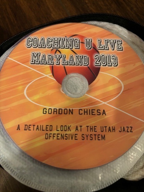 Coaching U 2013 Gordon Chiesa Detailed Look Jazz Offensive System Basketball DVD