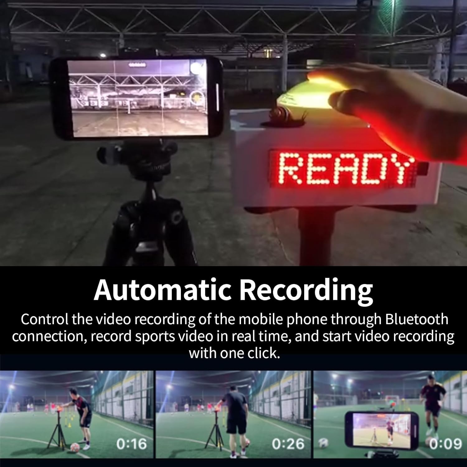 Speed Training Timer LED Stopwatch for Soccer Basketball Agility Drills