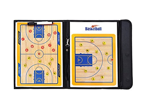 Magnetic Basketball Coach Board Strategy Clipboard with Dry Erase Marker Pen