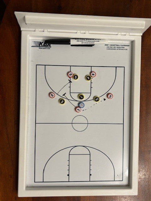 KBA MMP-1 10″x15″ Basketball Magnetic Playmaker Coaching Board