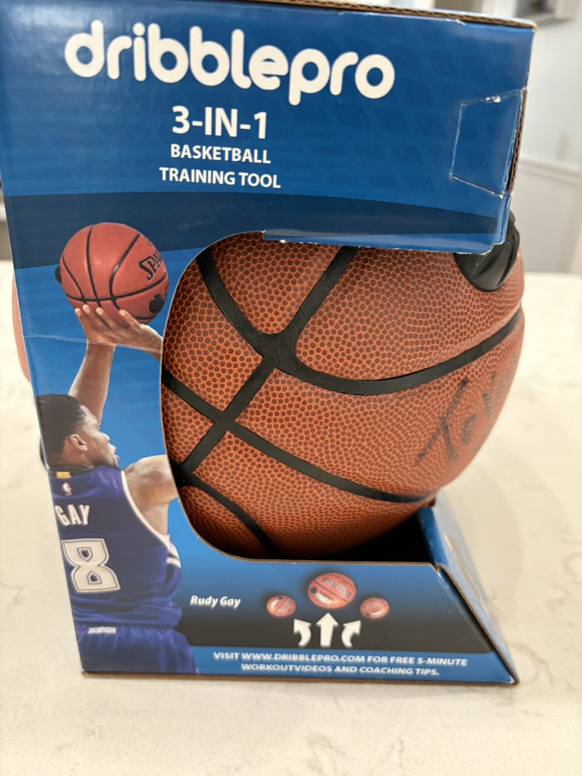 Original Dribble Pro Basketball Training Aid AUTOGRAPH BY HENRY BIBBY