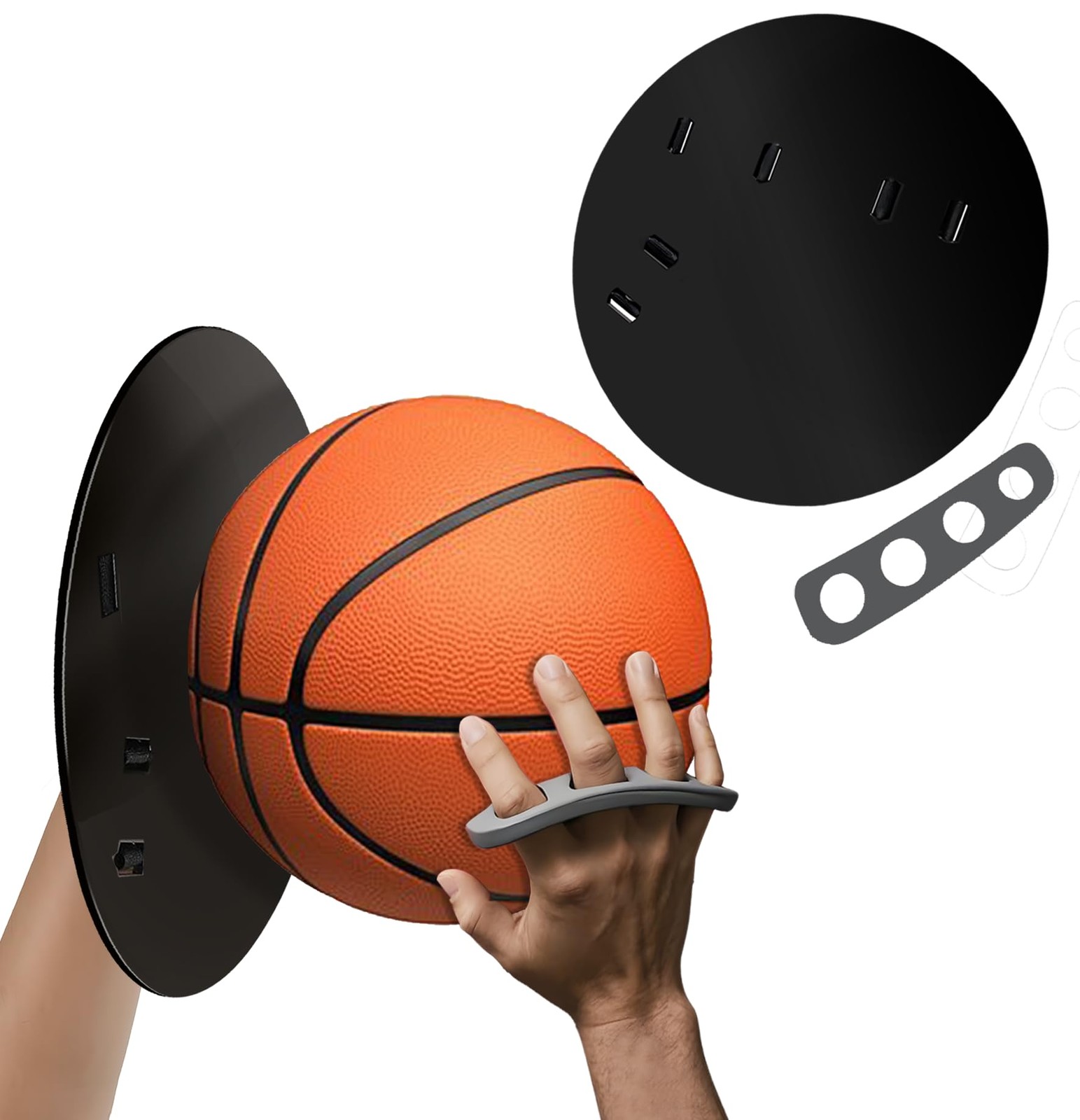 Lintriguingly Basketball Shooting Trainer – Adjustable Hand Placement Correct…