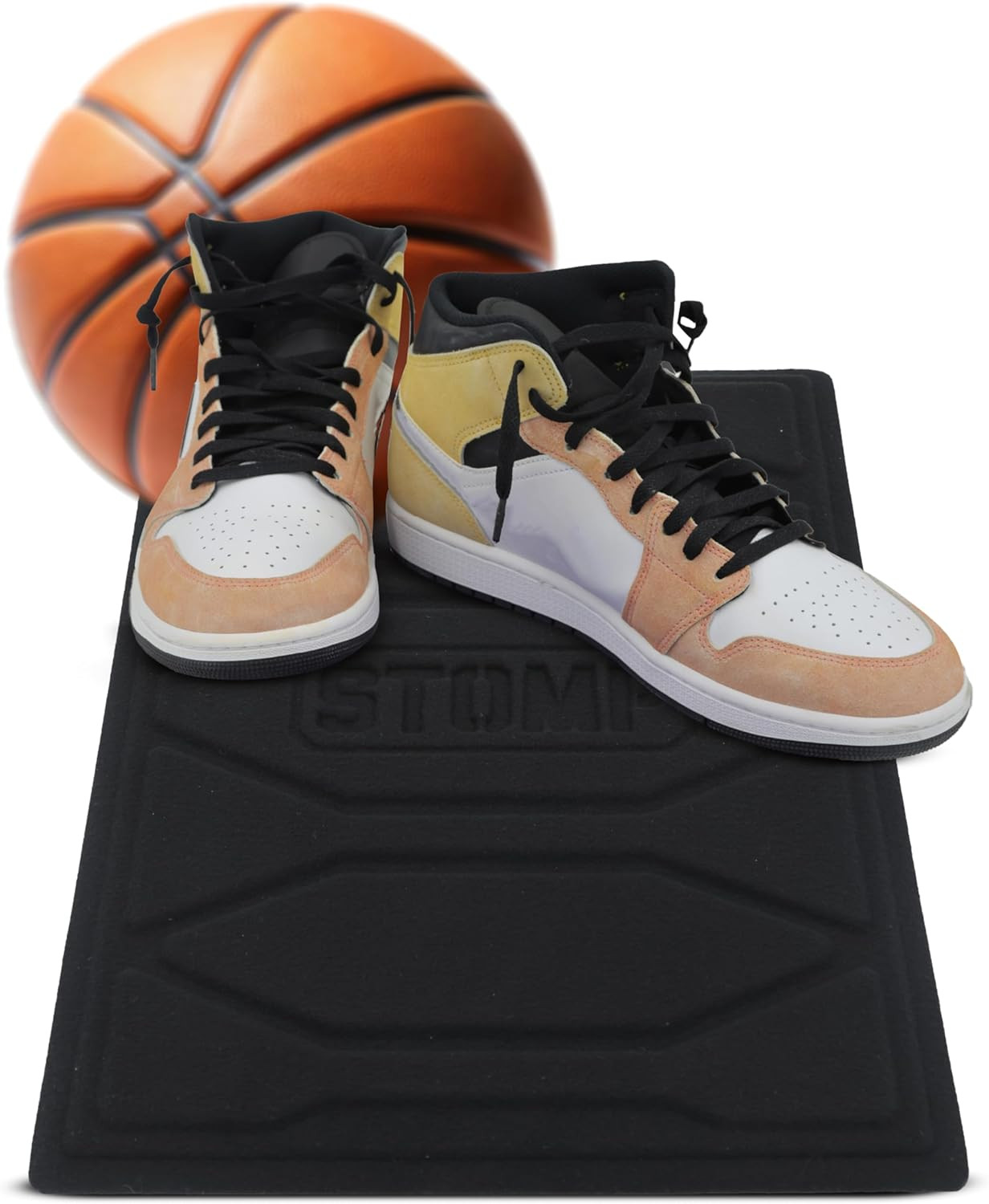 Athletics Mini Reusable Traction Mats for Basketball & Volleyball Shoes – 2-Pack
