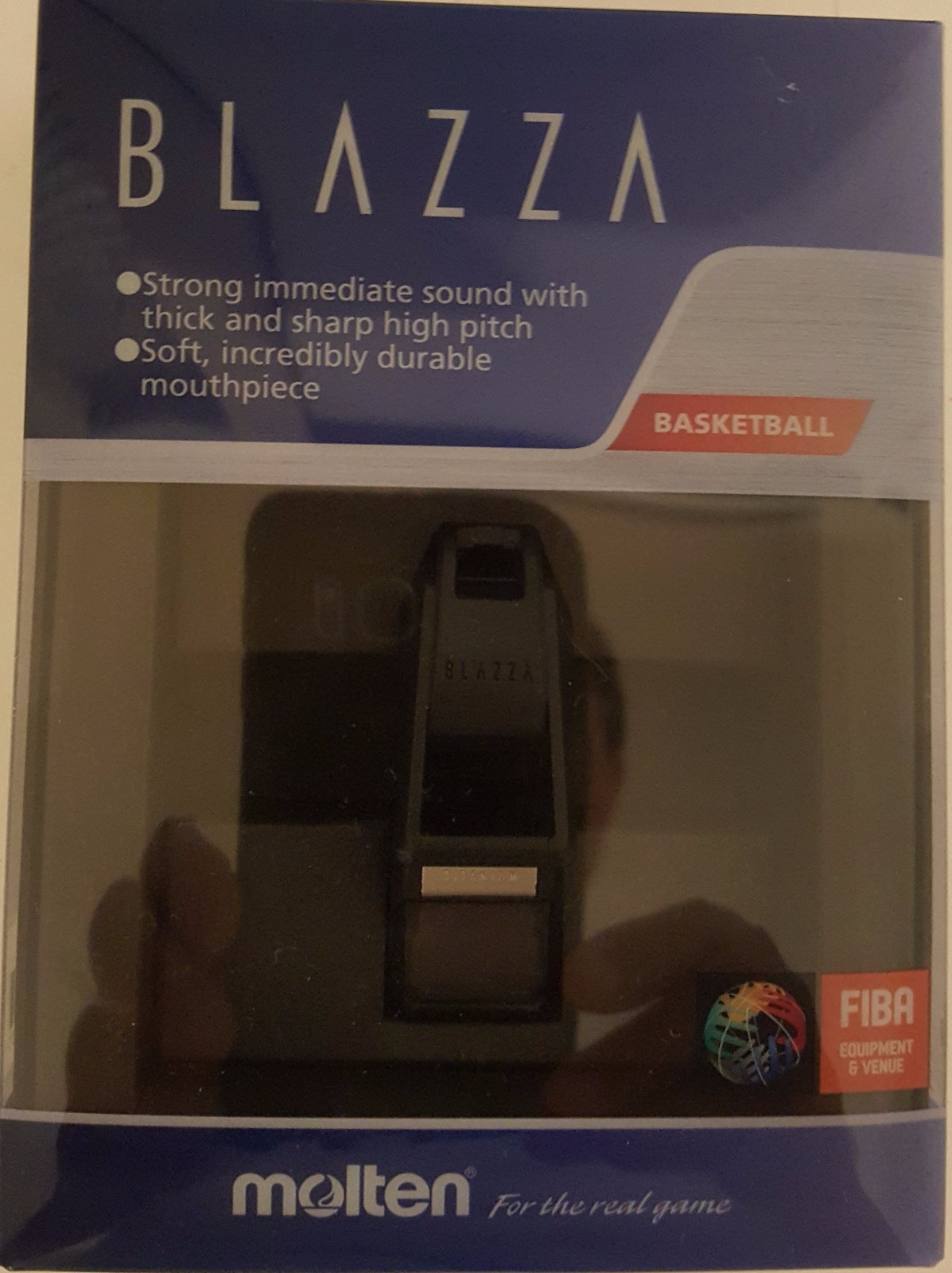 Molten Professional Basketball Referee Blazza Whistle RA0040-K”US Seller” JPN