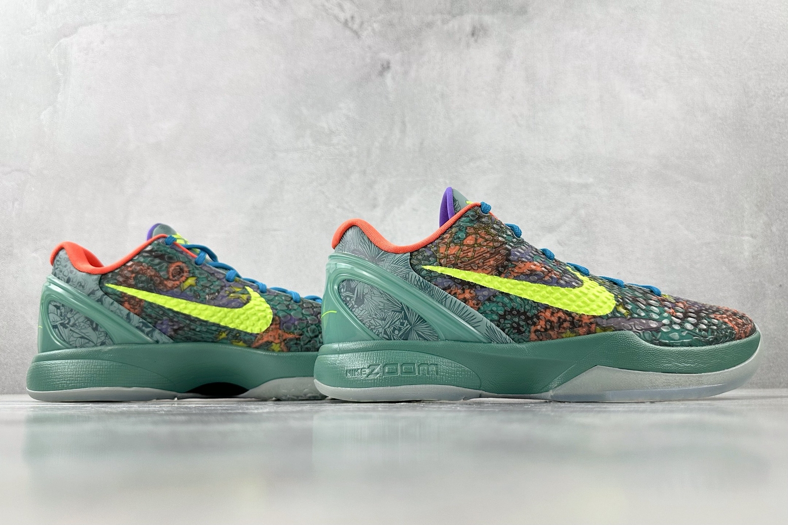 New NK Zoom Kobe 6 Prelude Green 640220-001 Mens Womens Athletic Shoes Authentic