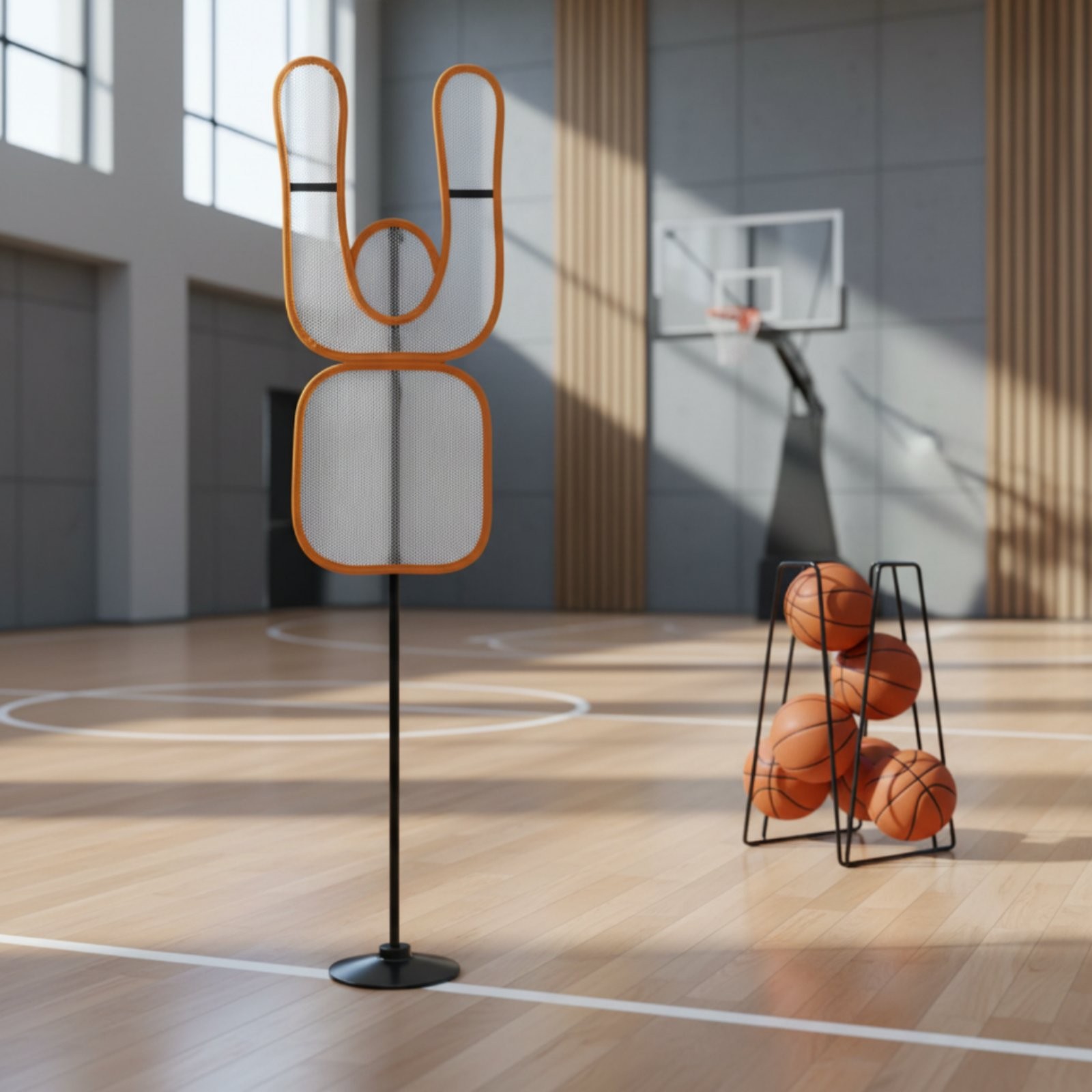 Adjustable Limb Opponent Mannequin Portable Court Game Opponent Mannequin