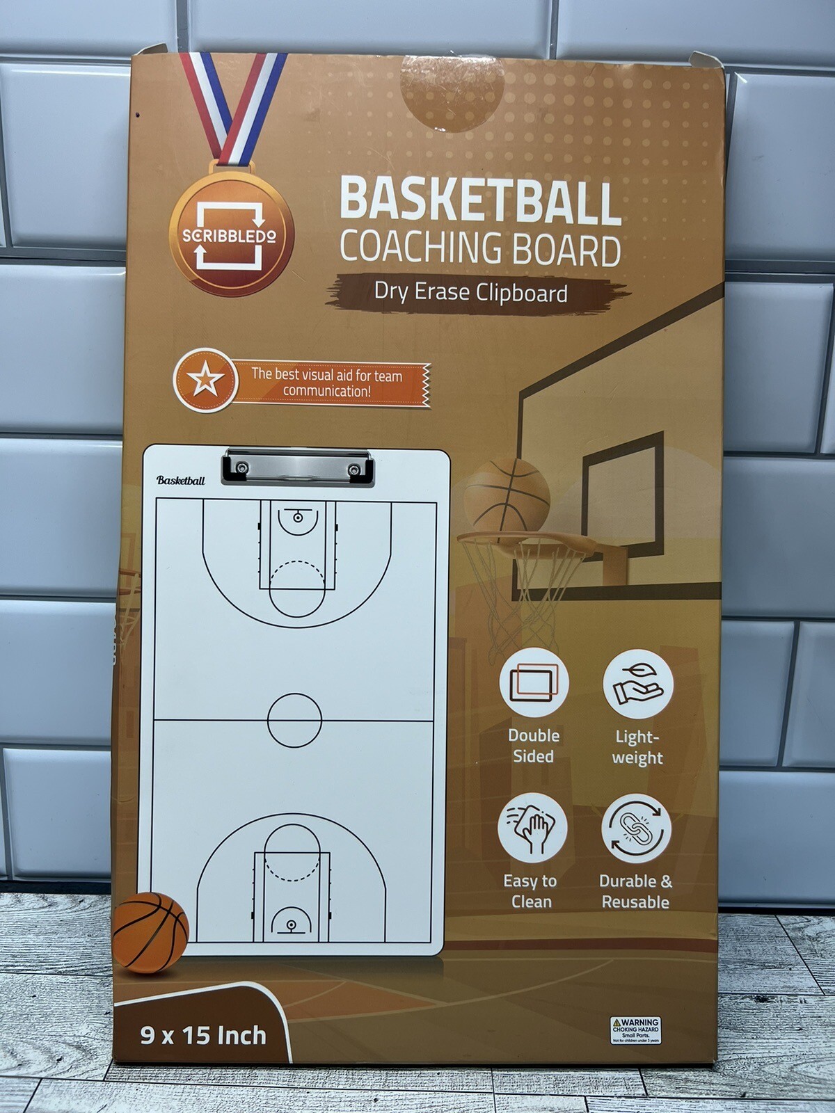 Basketball Coaching Board Portable Referees Gear Coaches Marker Whiteboard