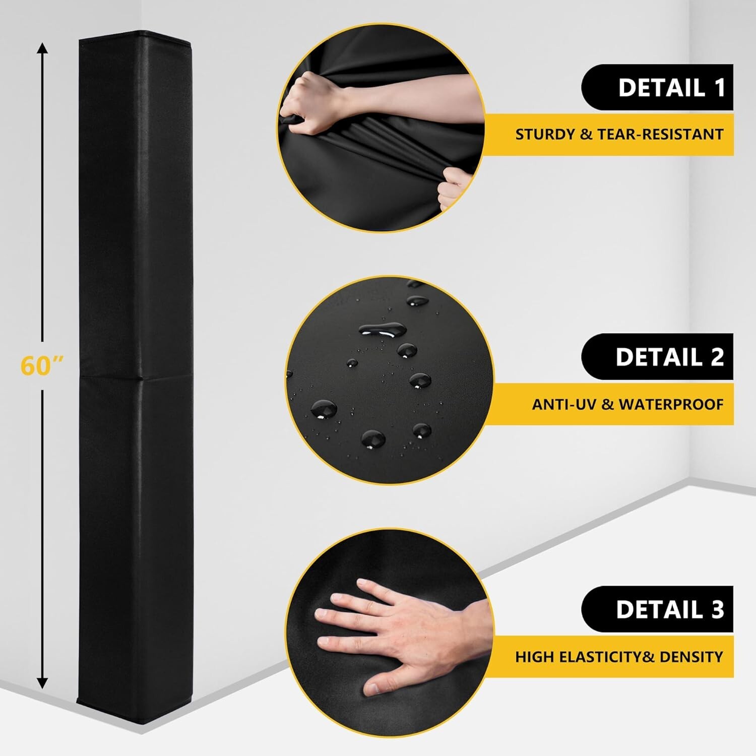 Wall Corner Guards&Edge Protector, Heavy Duty Wall Corner Protective Safety Pad