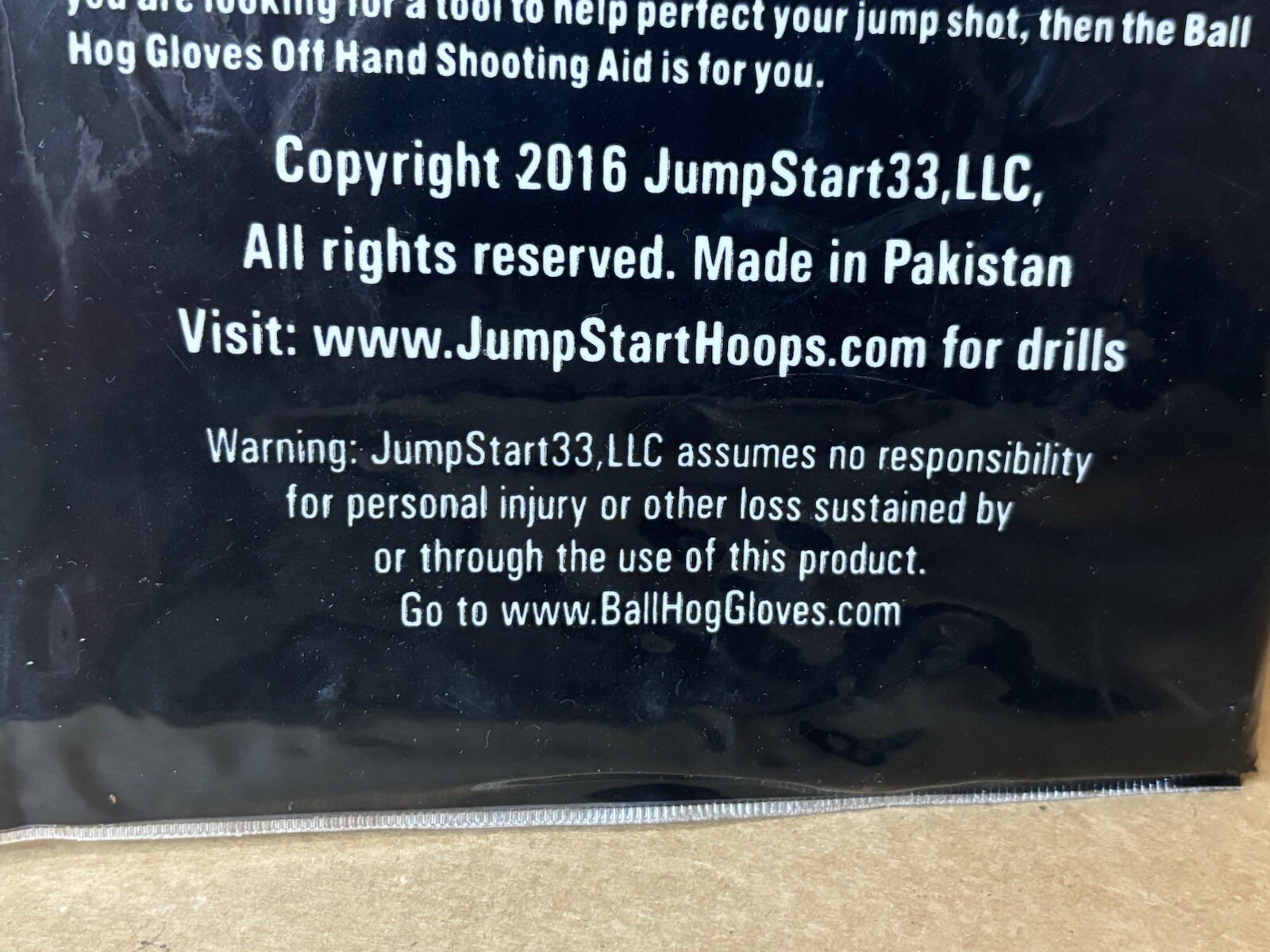 Ball Hog Off Hand Shooting Aid Smooth Shooter – Shot Training Aid – Open Box