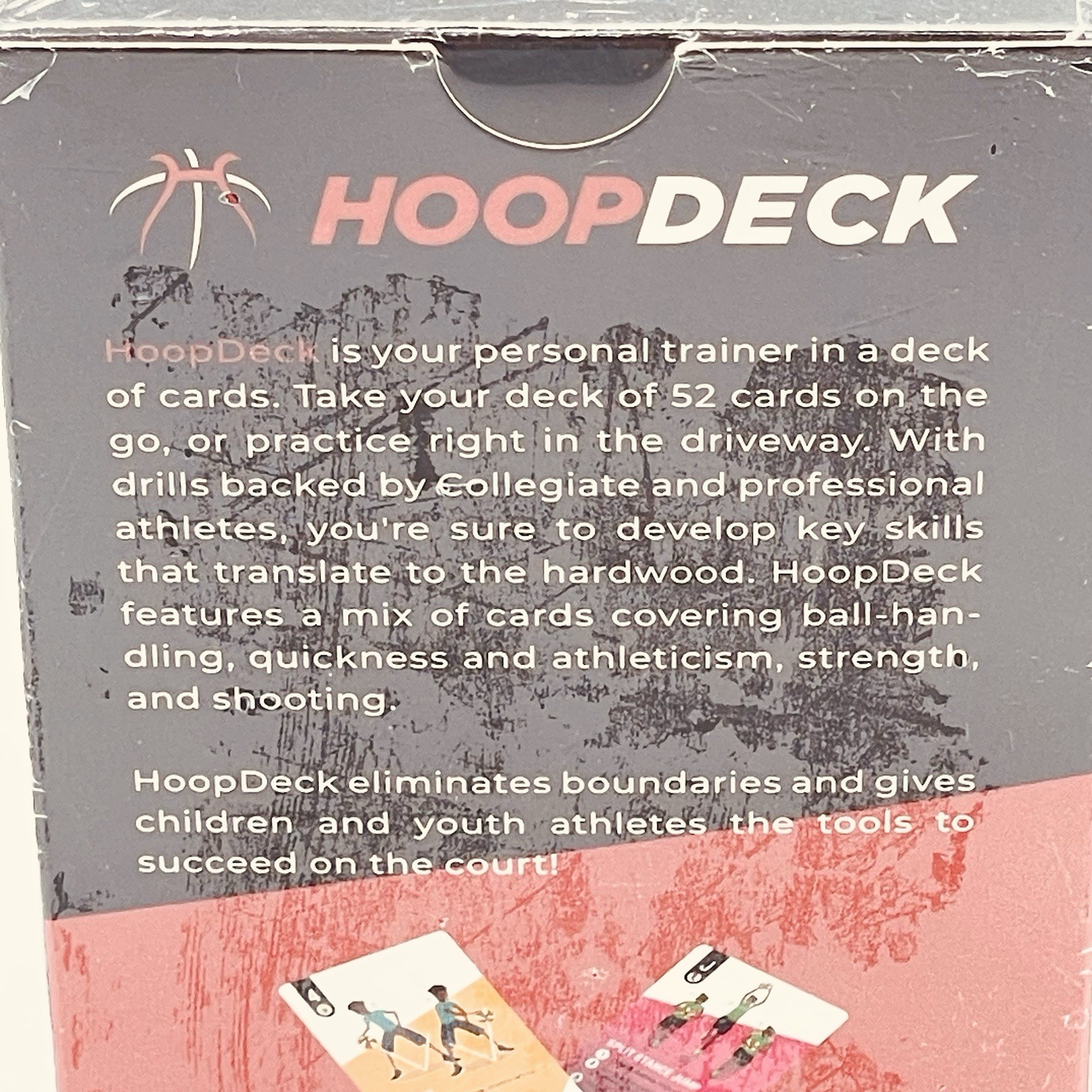 UVU HoopDeck Basketball Trainer in a Deck of Cards All Skill Levels Ages 8 & Up
