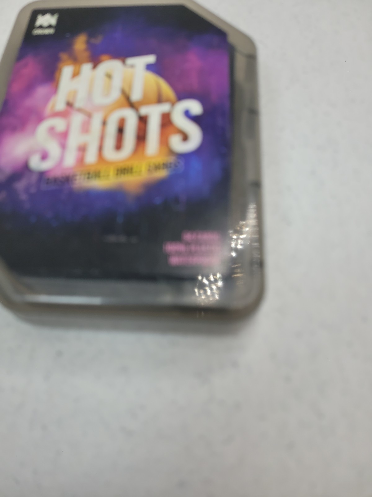 Hot Shots Basketball Drill Cards Deck for All-Around Training Skill Development