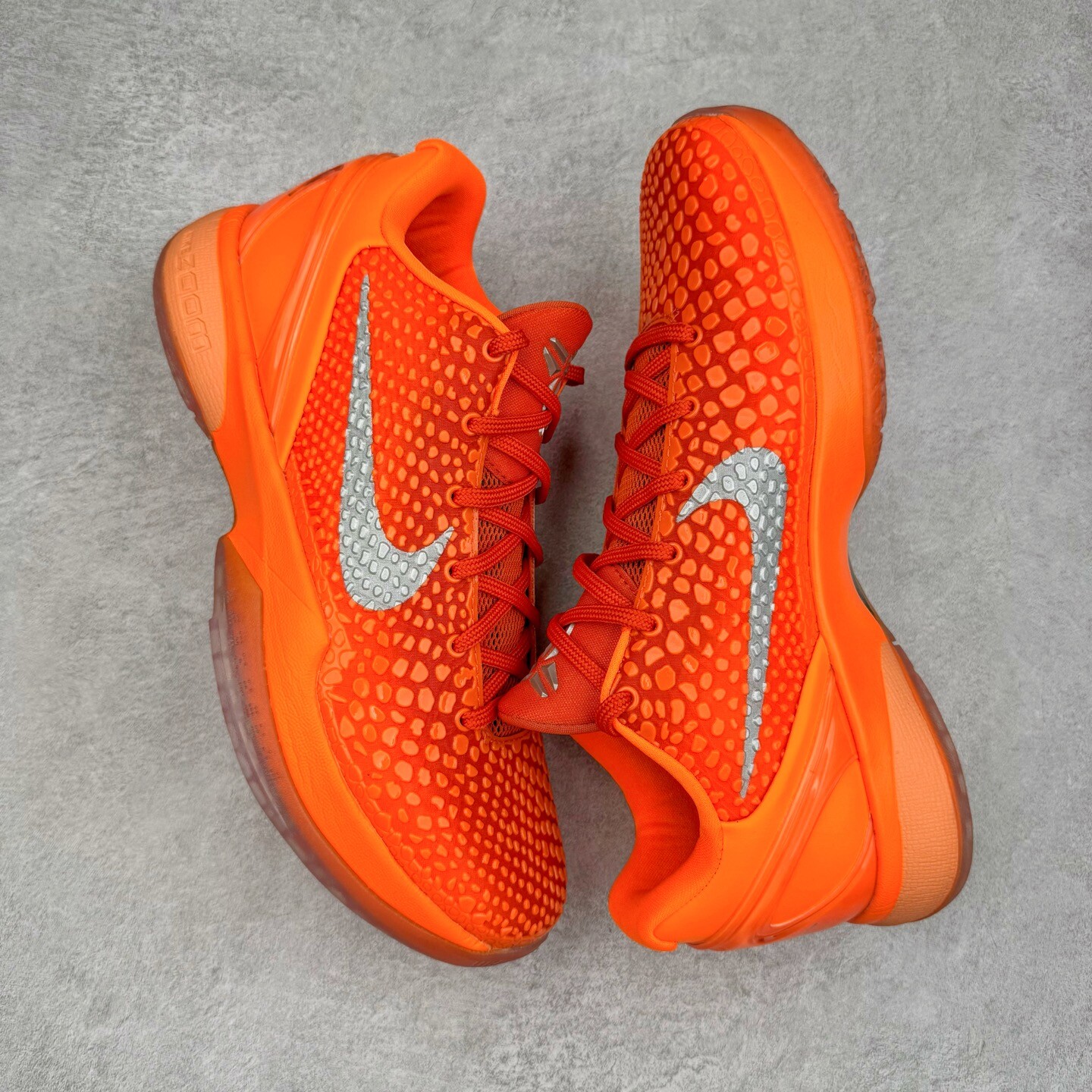 New NK ZOOM Kobe 6 Protro IH1871-800 Total Orange Men Athletic Shoes Authentic
