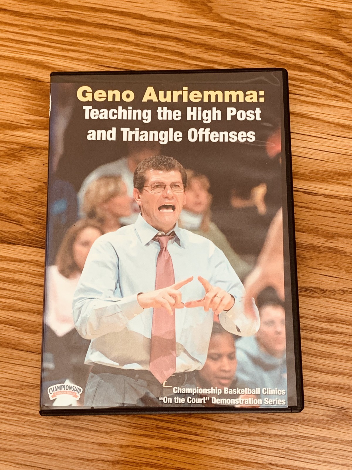 Championship Productions Geno Auriemma Teaching Offense & Player Development Lot